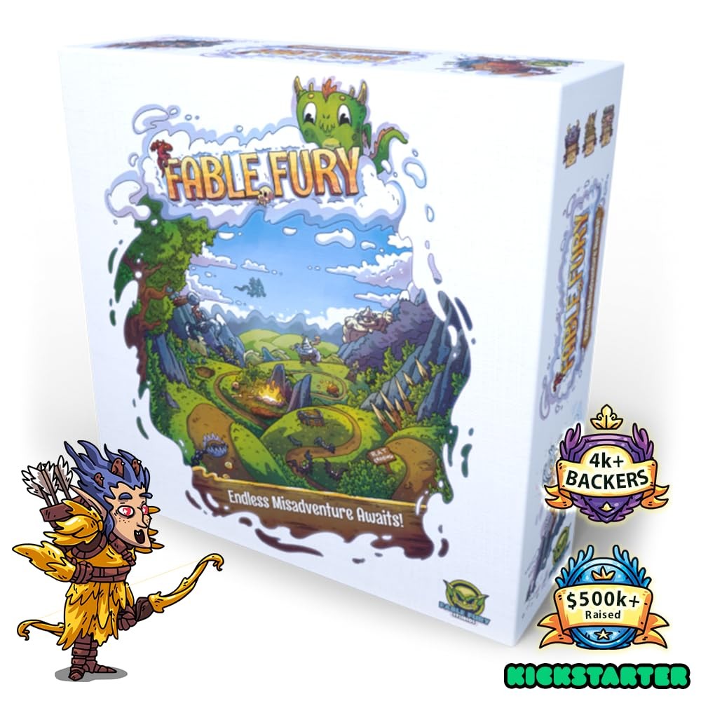 Fable Fury – Cooperative Fantasy Roguelike Board Game | Dungeon Crawler Adven…