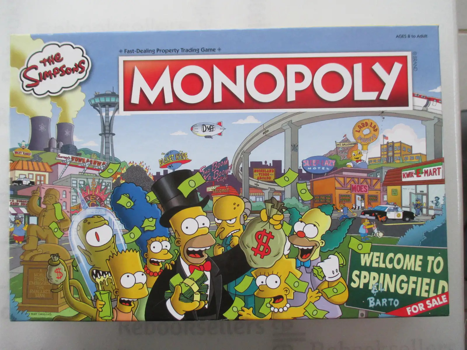 Monopoly The Simpsons Board Game | Based on Fox Series The Simpsons | Collecti..