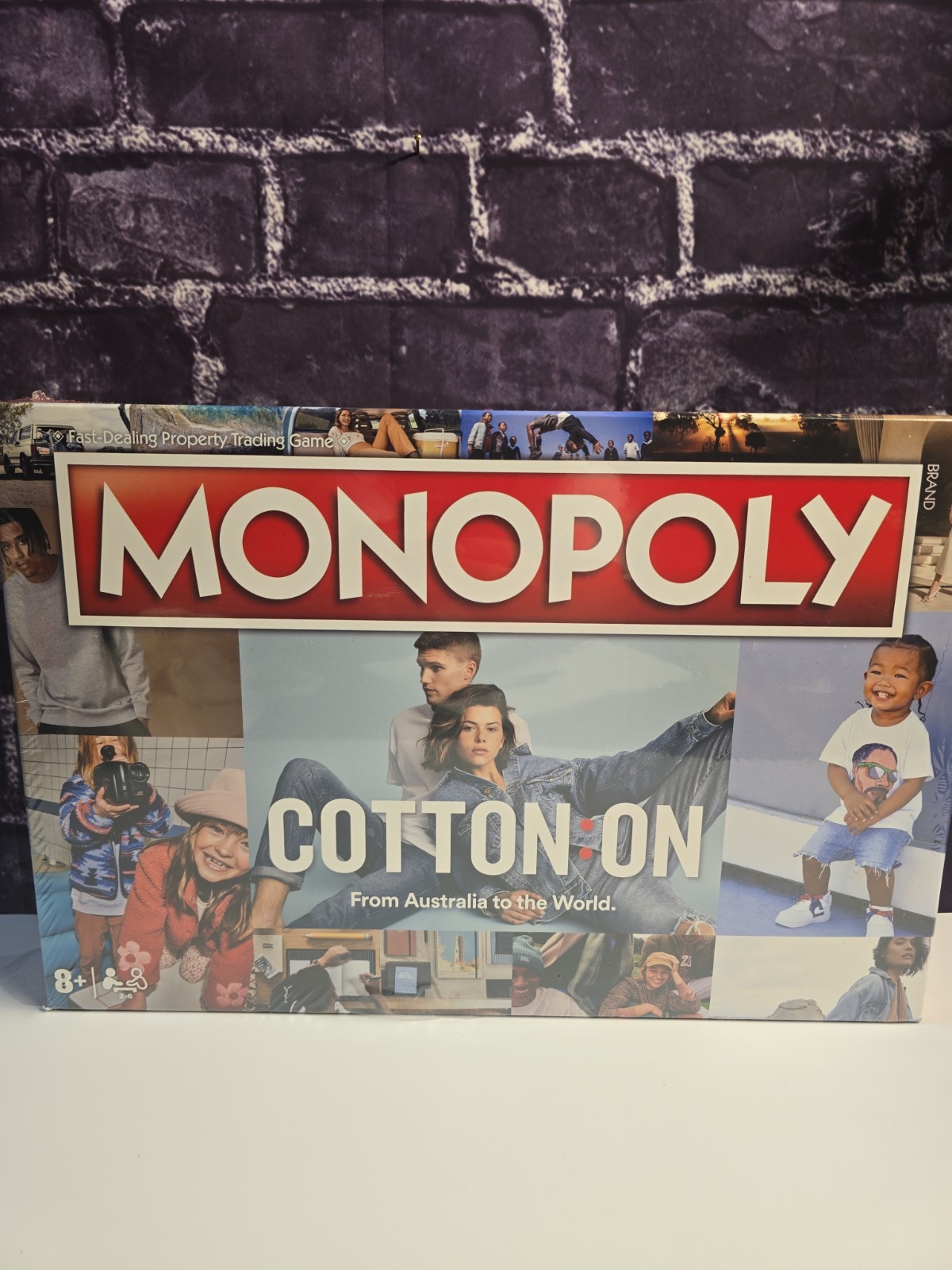 Monopoly Cotton: On From Australia to the World Board Game (New—In Shrinkwrap)