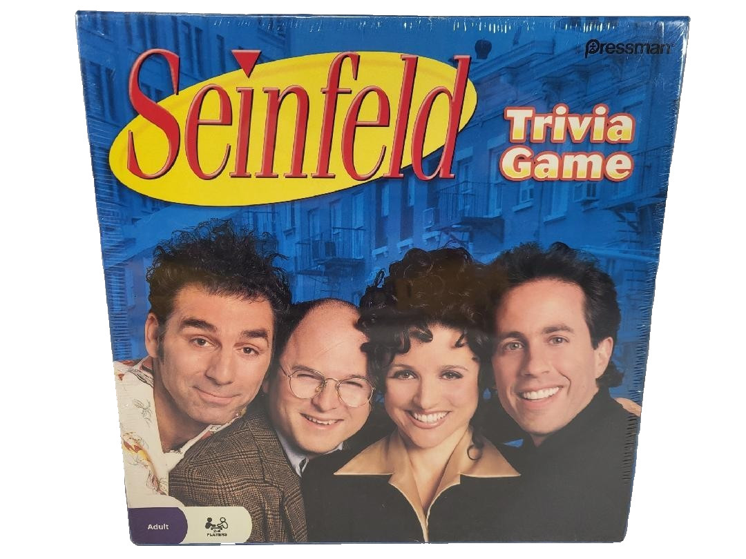 Seinfeld Trivia Board Game by Pressman (2009) Adult 2-4 Players party game