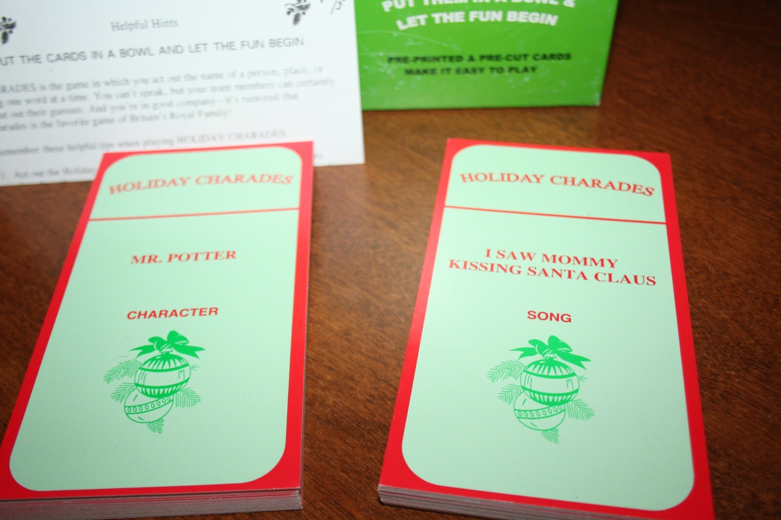 Holiday Charades – Your Favorite Christmas Songs, Movies Characters! -Anton 1999