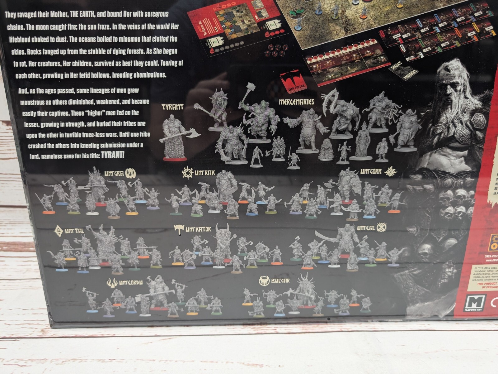 Hate Board Game Adrian Smith Brutal Skirmish Miniatures Combat Apocalyptic NIS