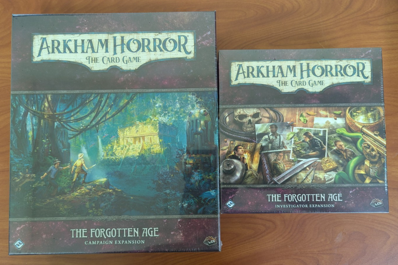 Arkham Horror LCG The Forgotten Age Campaign + Investigator Expansion NEW