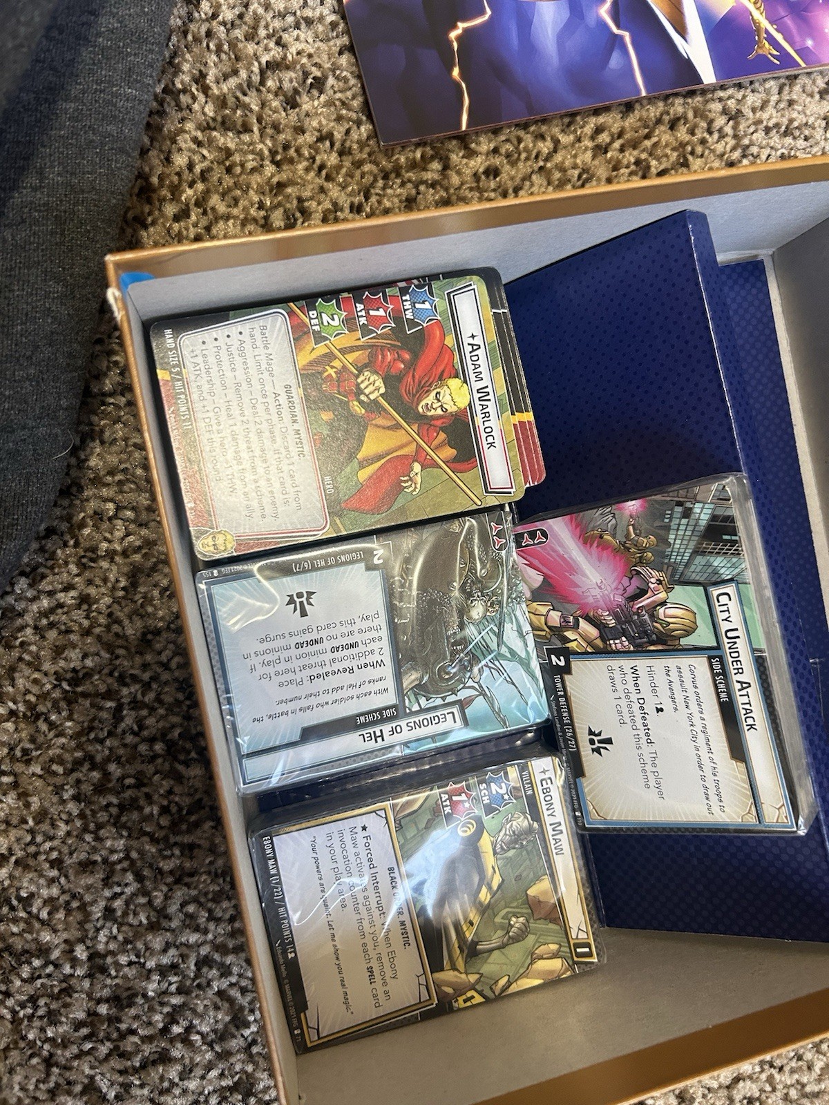 Fantasy Flight Games Marvel Champions Mad Titans Shadow