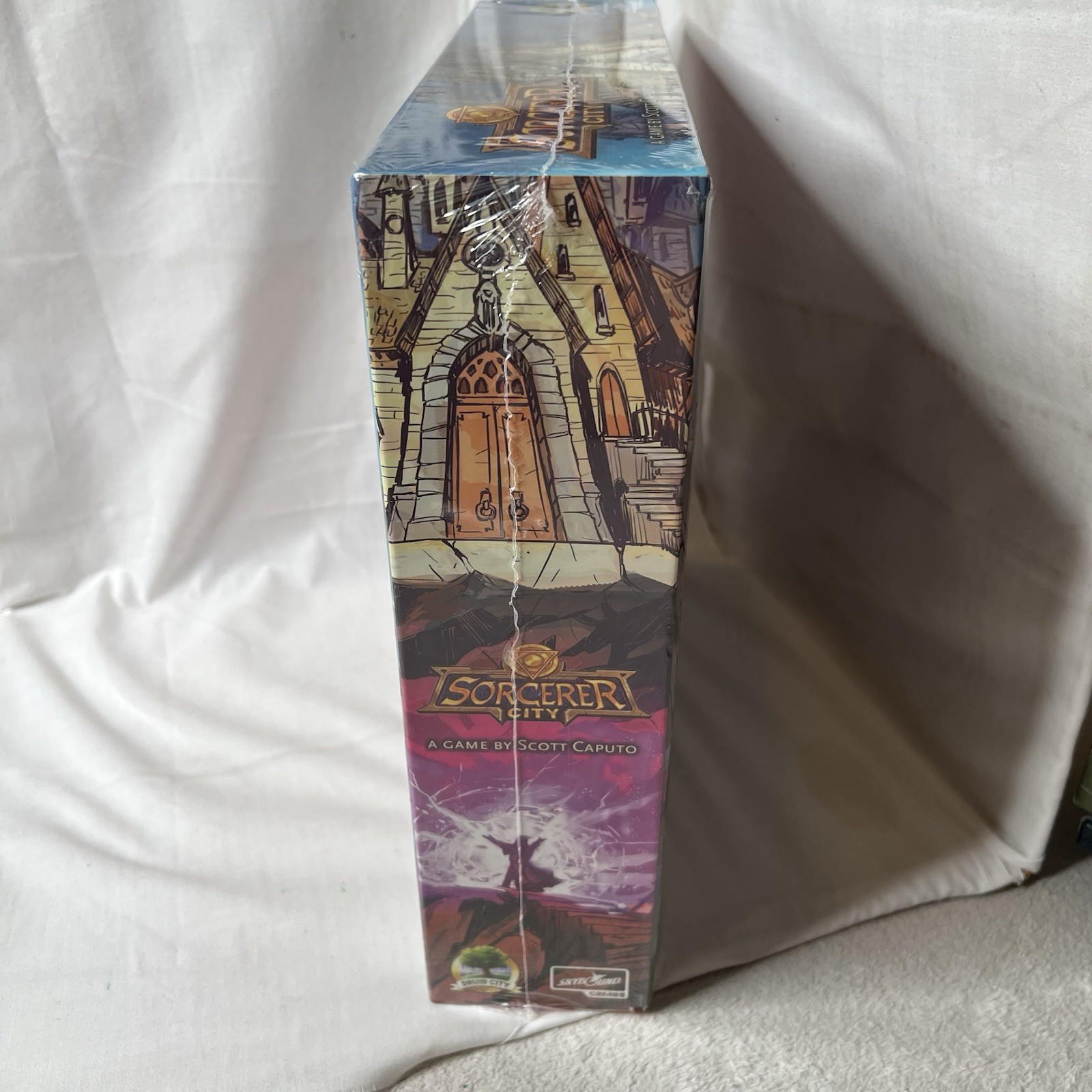 Brand New Sealed Sorcerer City Board Game by Scott Caputo Tile Laying Strategy