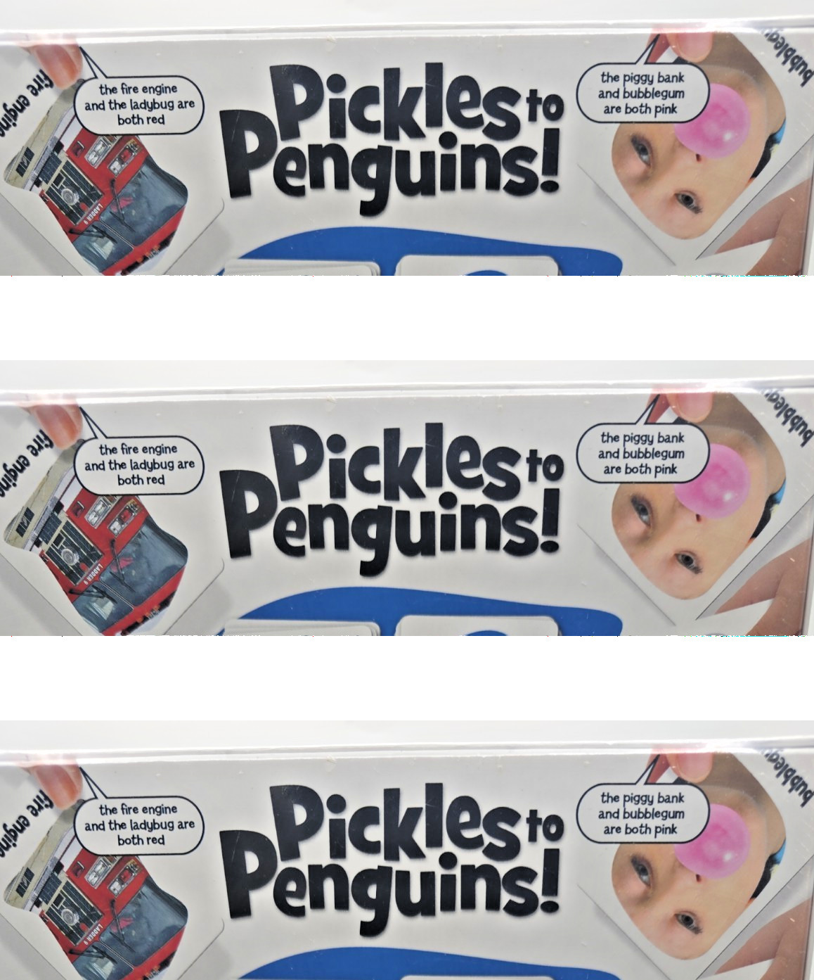 Pickles To Penguins Board Game Quick Thinking Picture Link Family Party