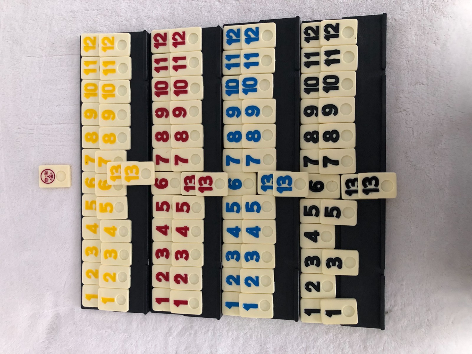 Vintage 1990 Pressman The Original Rummikub (missing few tiles)