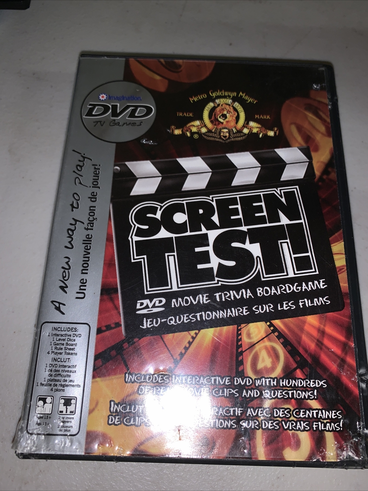 Screen Test DVD TV Movie Trivia Board Game – 2004 Shelf #89