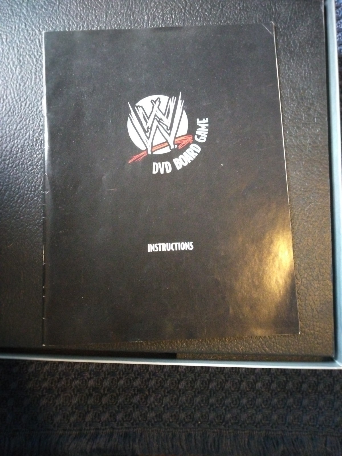 WWE DVD Board Game 2-8 Players Raw SmackDown 2005