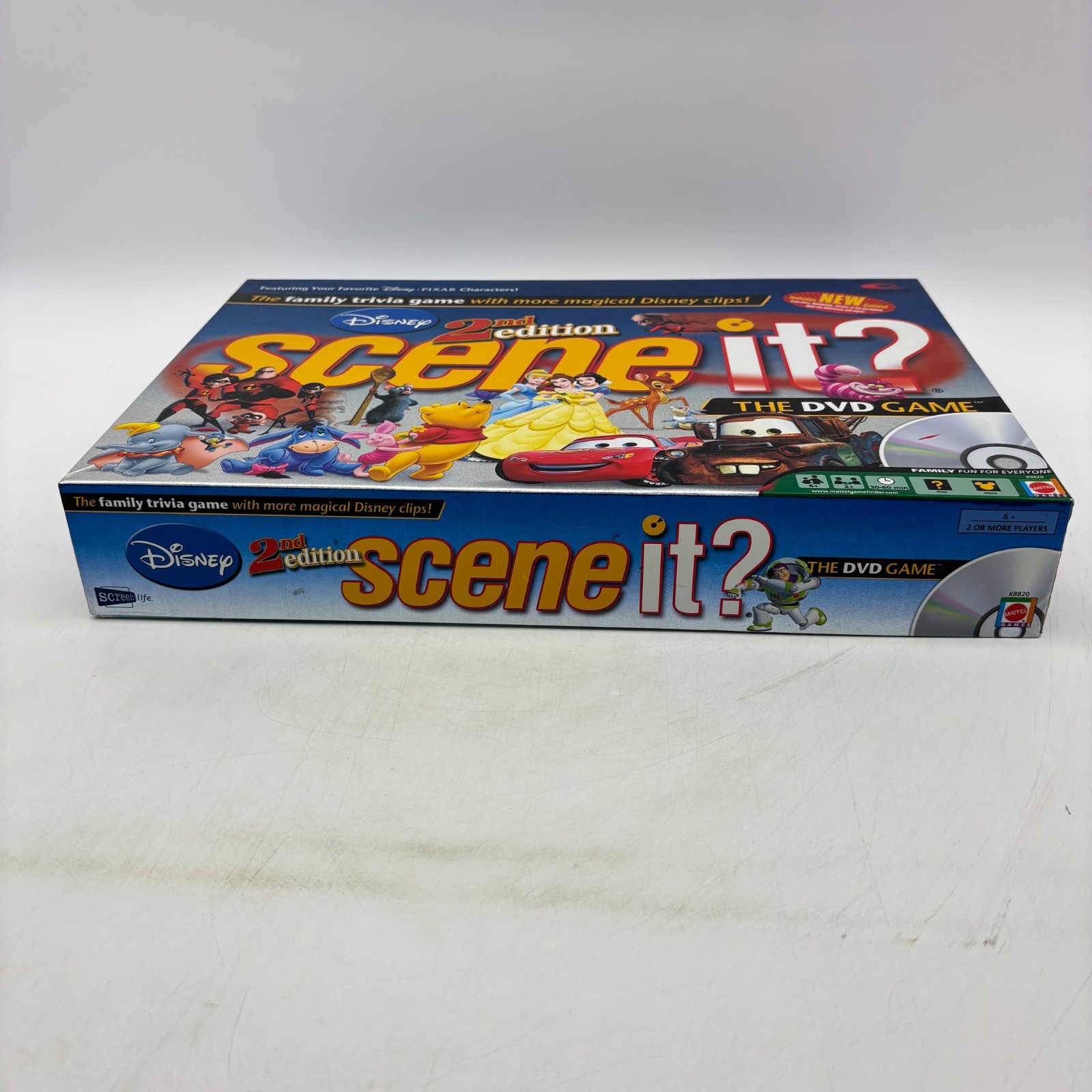 Disney Scene It DVD Game 2nd Edition COMPLETE ScreenLife 2007 Movies Trivia