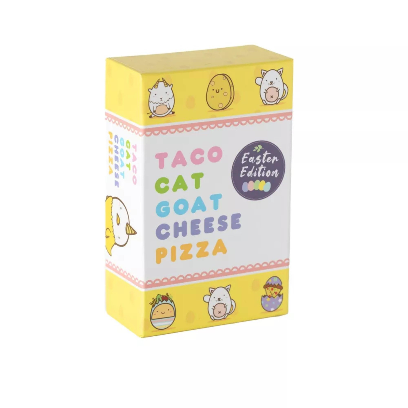 Taco Cat Goat Cheese Pizza Easter Edition Tabletop Game Party Fun