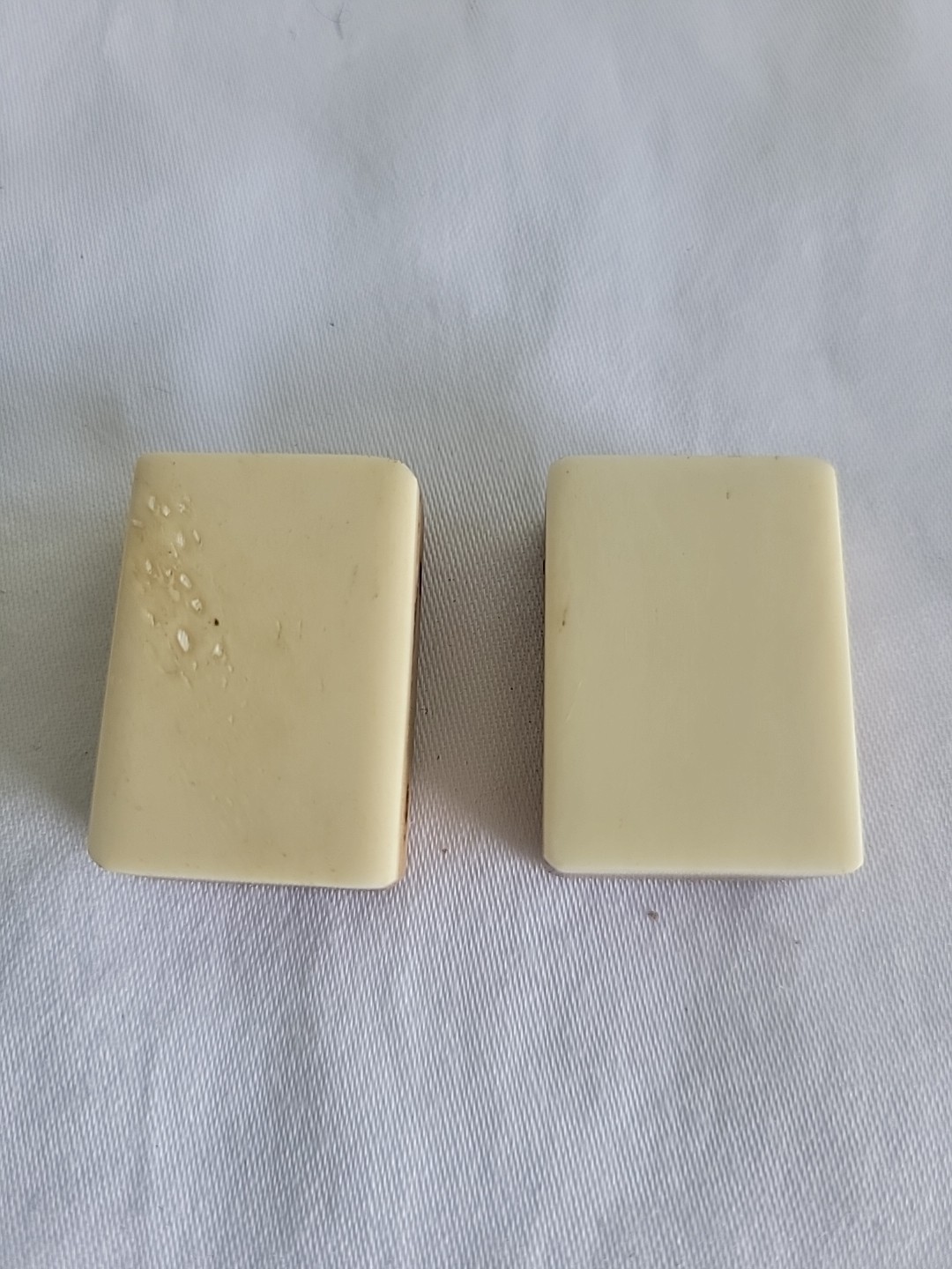 Vintage Mahjong Replacement Tiles Lot of 5 – Bone & Bamboo Dovetail 30mm x 21mm