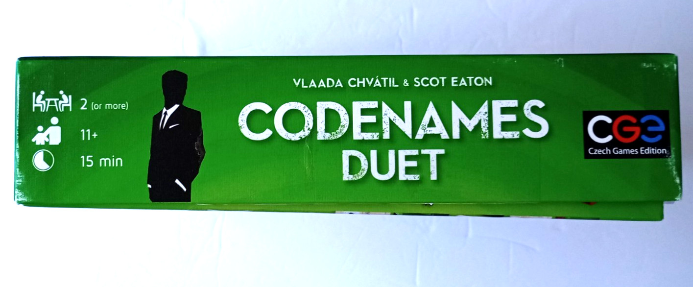 Codenames Duet Word Deduction Game for Two Players by Czech Games New Open Box