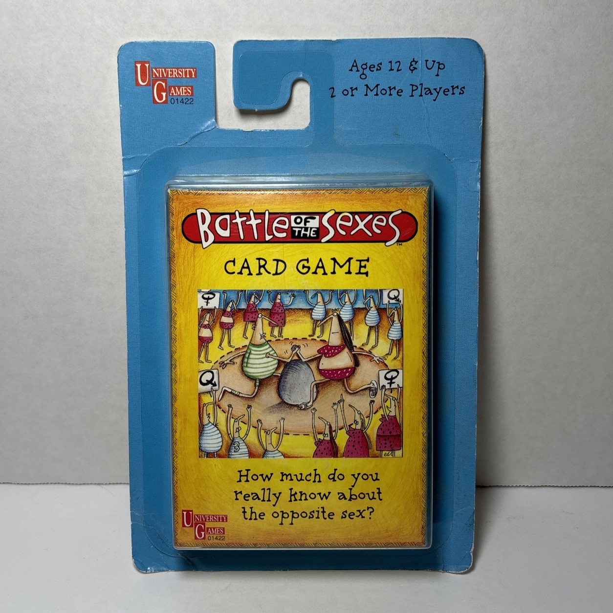 Battle Of The Sexes Card Game Ages 12 & Up 2+ Players 50 Cards University Games