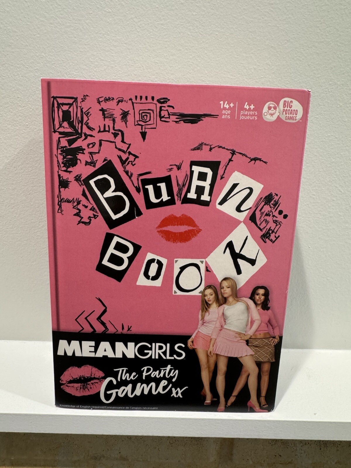 Mean Girls Burn Book Party Guessing Card Game New Sealed
