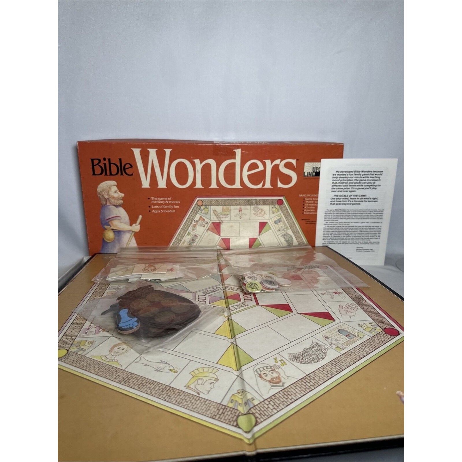 Bible Wonders Board Game – Vintage ages 5-adult