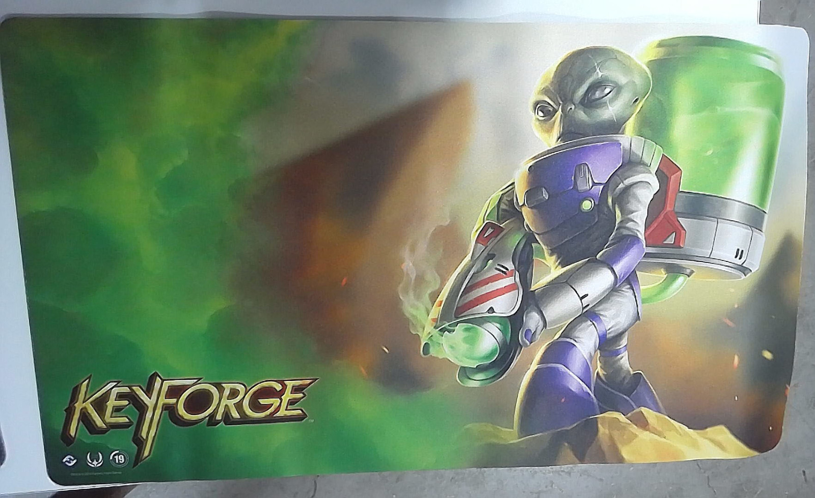 Keyforge: 2019 Season One: OP Kit Promo: Mars Playmat