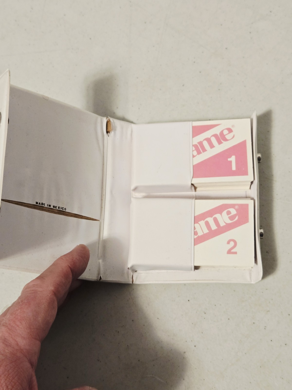 1989 The UnGame Self Expression Game Families Version Pocket Size