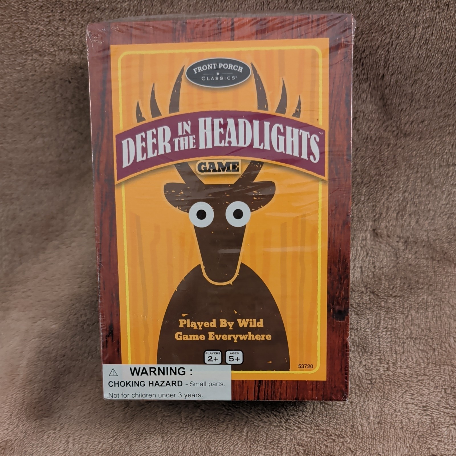 Deer In The Headlights Board Game Front Porch Classics 2014 New Factory Sealed