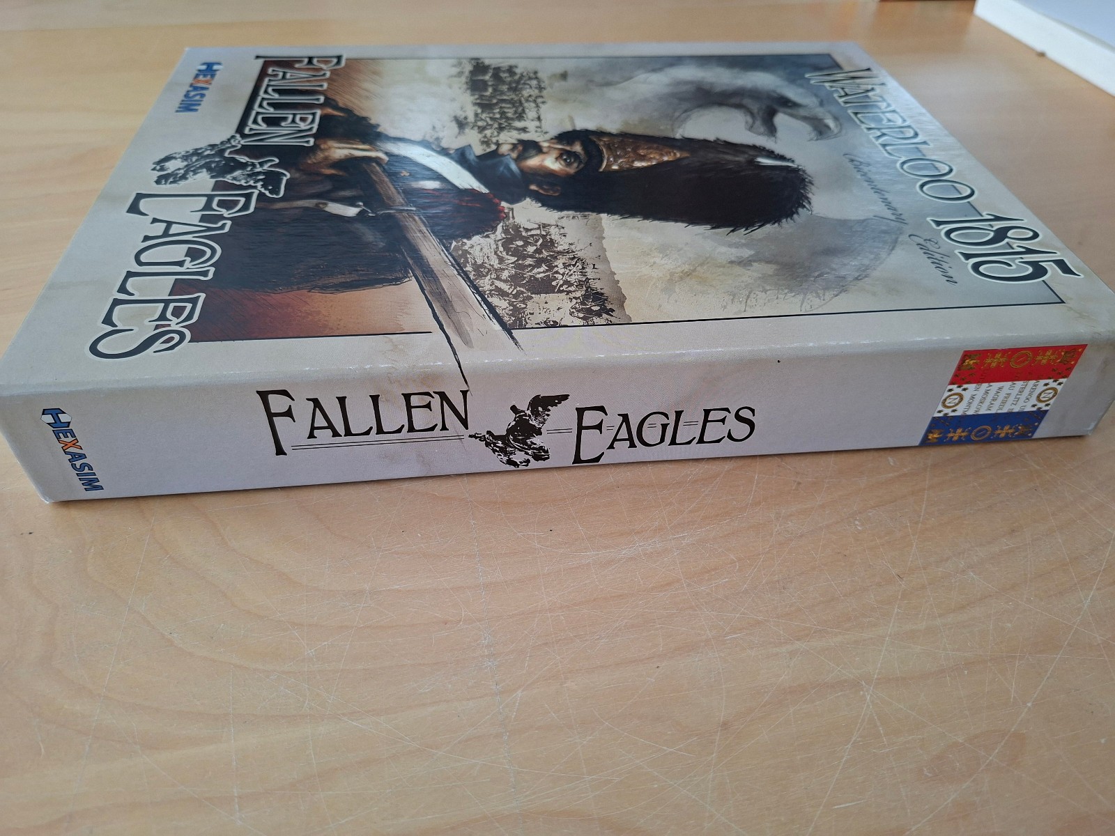Waterloo 1815 – Fallen Eagles HexaSim – English Board Games Collection Bundle