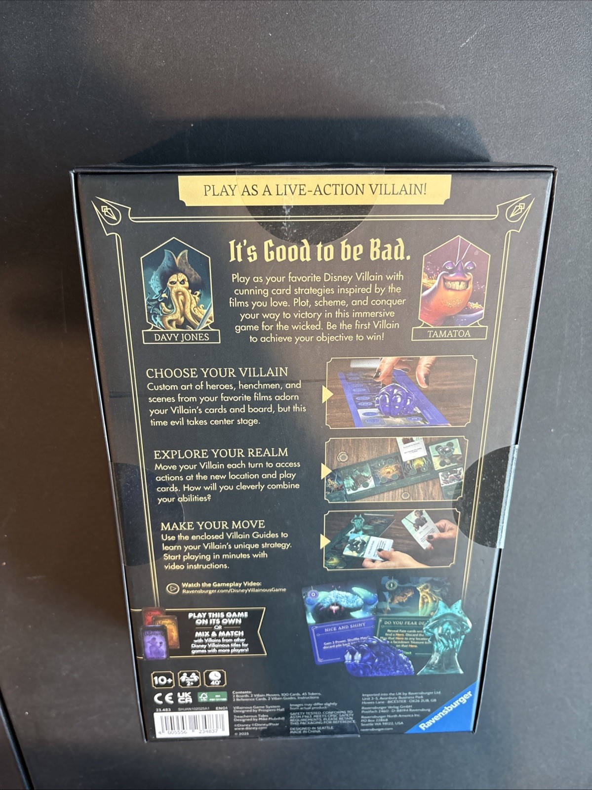 NEW Disney Villainous – Treacherous Tides Board Game Ravensburger SEALED Target