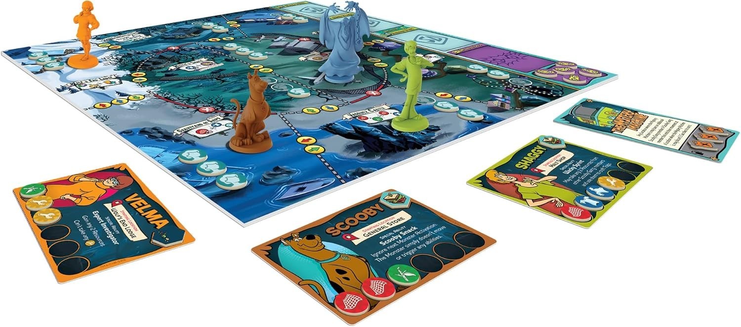 Join the Mystery! Scooby-Doo Cooperative Game for Ages 10+, Quick 30-Minute Play
