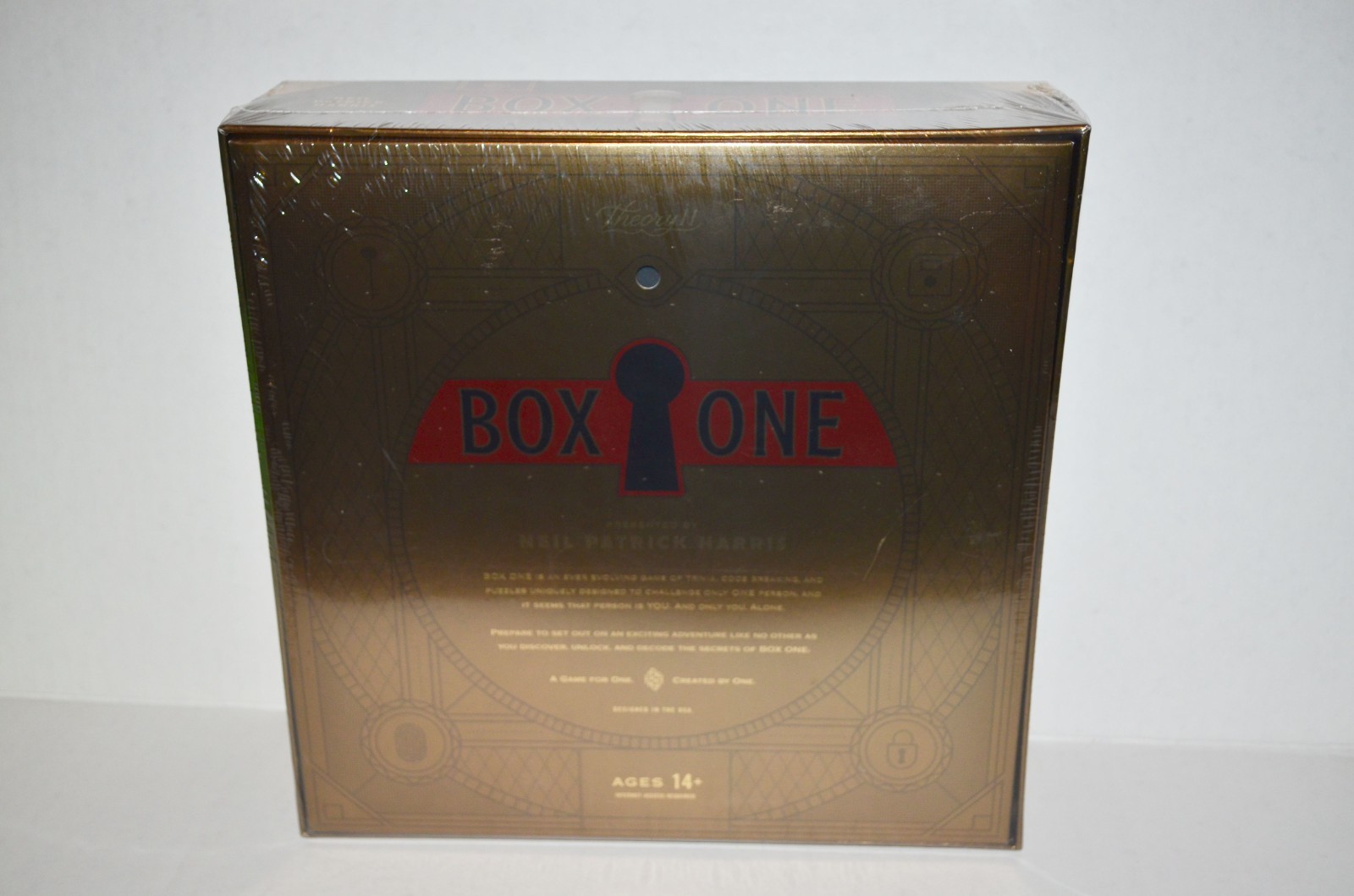 NEW- Box One by Neil Patrick Harris Puzzle Game Theory 11 – For One (Ages 14+)