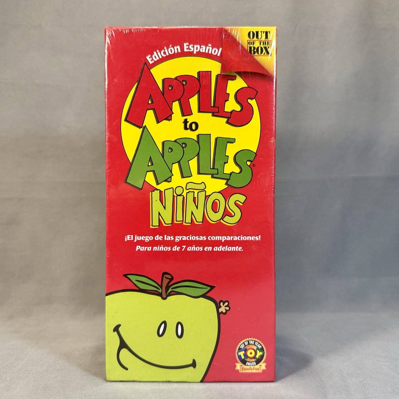 New Factory Sealed – Apple to Apples Niños 2007 Edición Español – Scarce Version