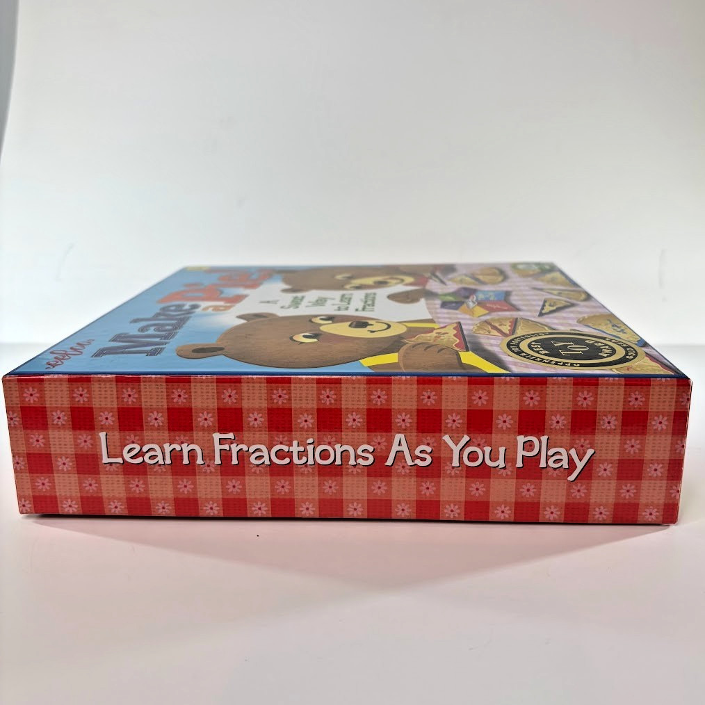 Make a Pie! Fractions Game 2008 Edition Award Winner learn homeschool tutor fun
