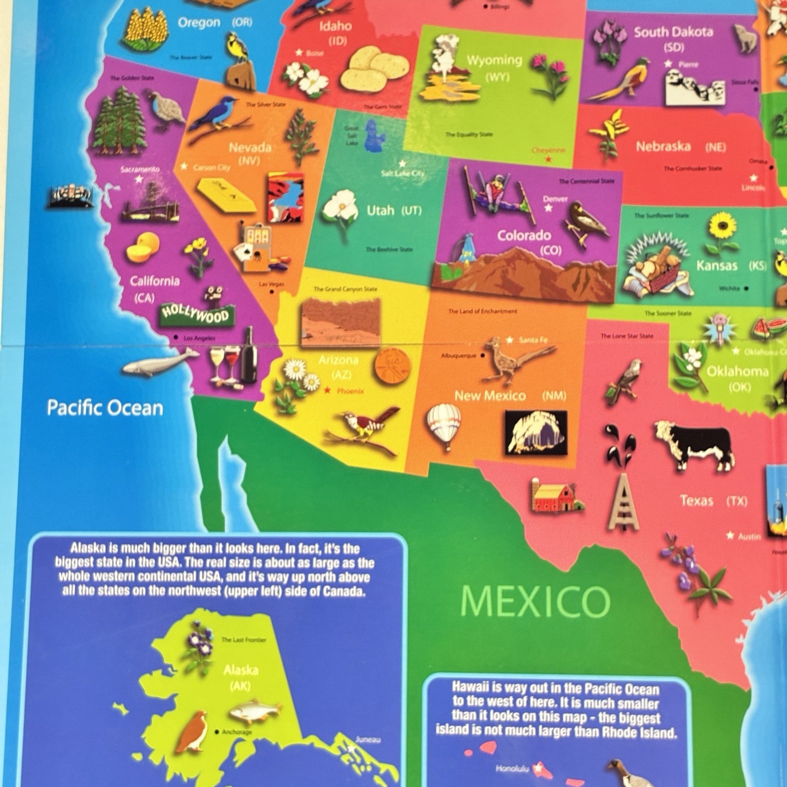 Great States Geography Board Game 400 Question Card Educational Trivia Game Zone