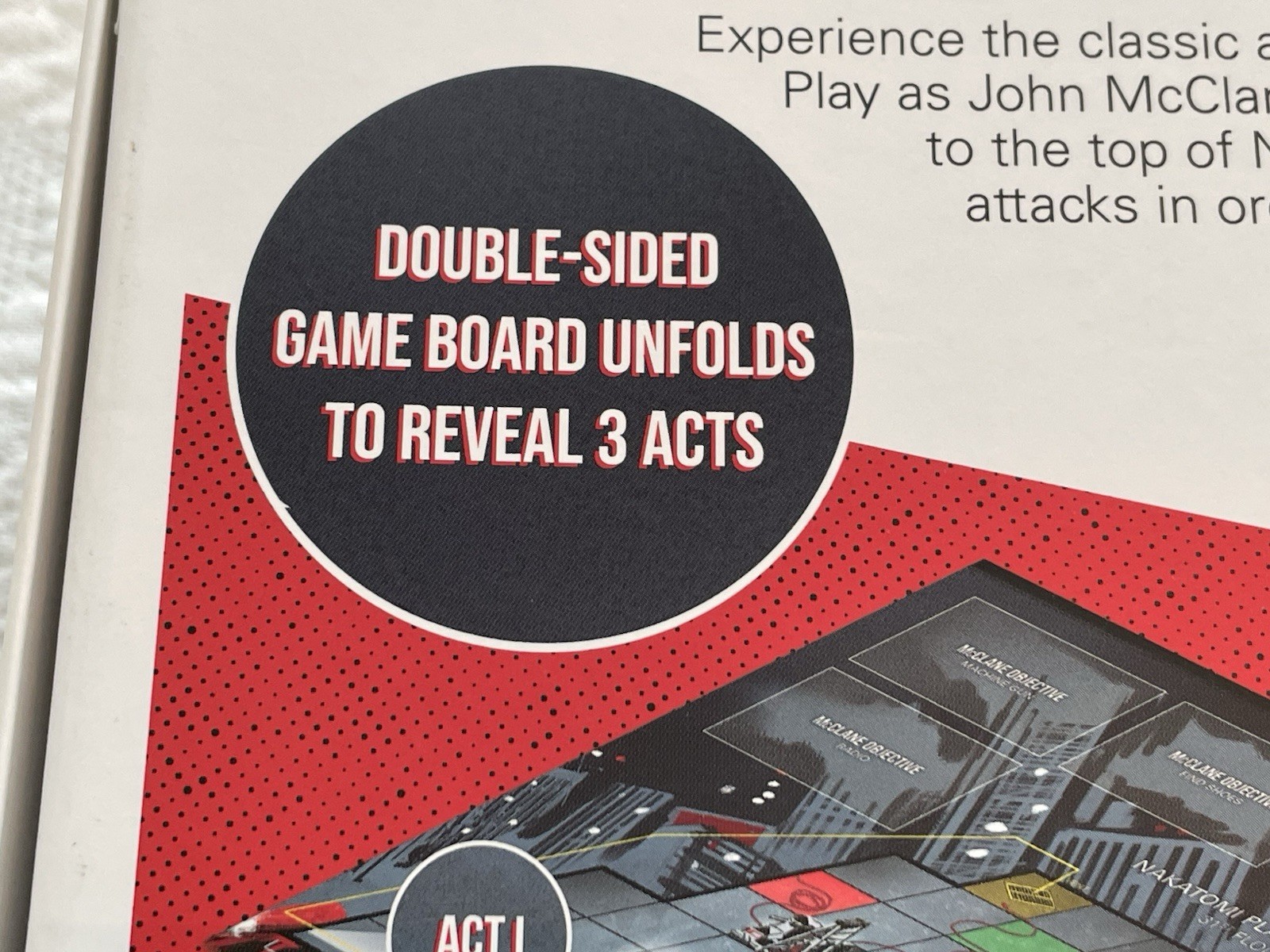 Die Hard Nakatomi Heist Strategy Board Game 2019 New Open Box