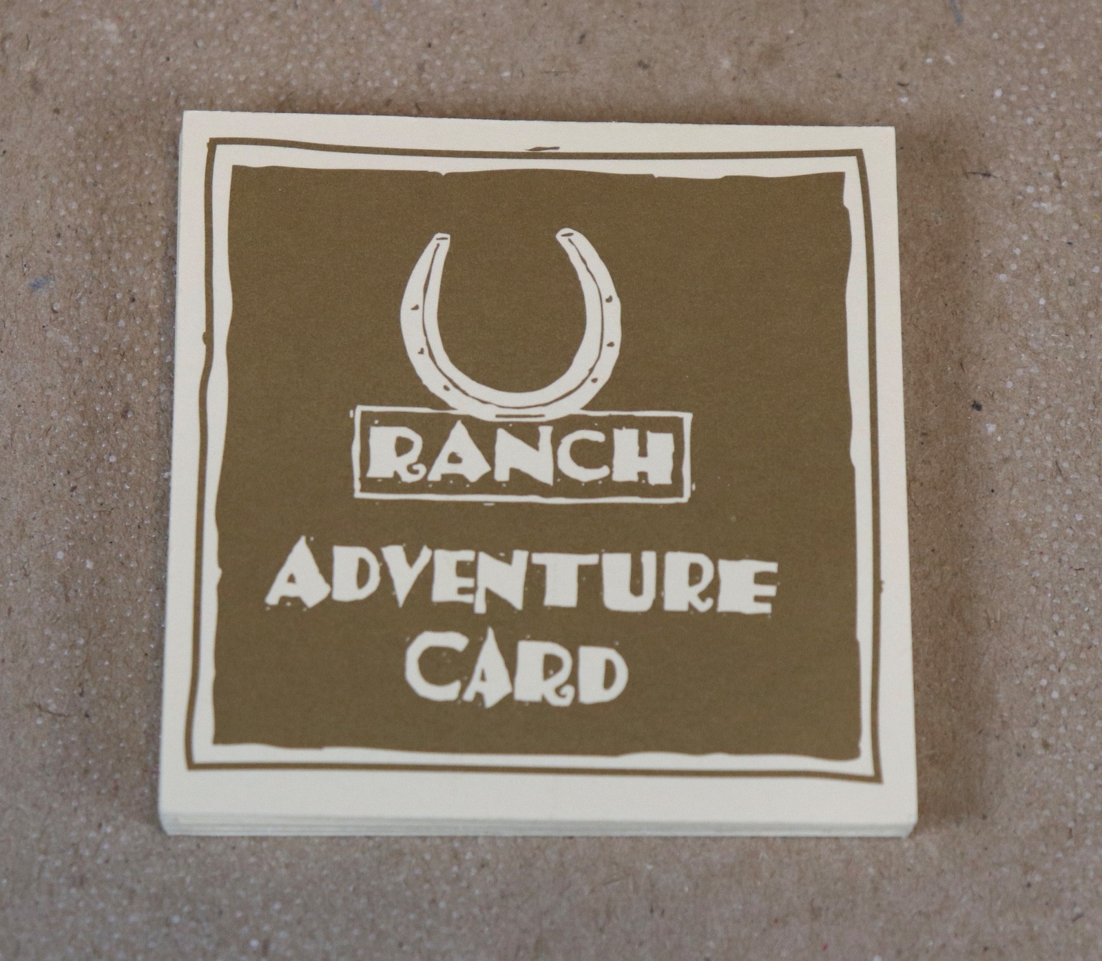 VTG Herd Your Horses 21 Ranch & 21 Mustang Cards Board Game Replacement 2002