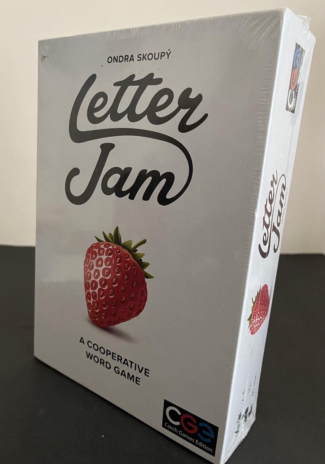 Czech Games Edition Letter Jam Cooperative Word Game Letters Theme 2 Players 10+