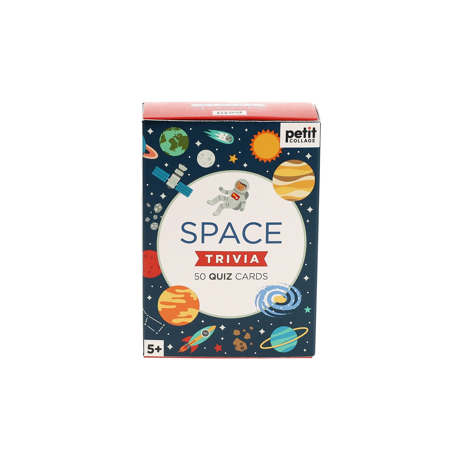 Space Trivia Quiz Card Set for Kids Educational Game Ages 5 and Up
