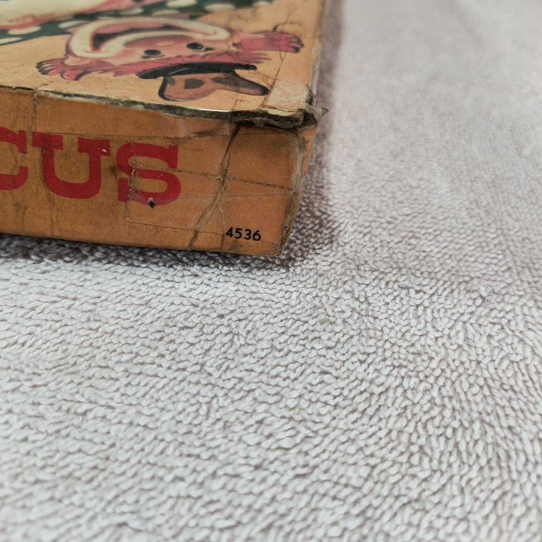 Vintage Merry Circus Game 4536 Phillips Publishers In Action Board Box Original