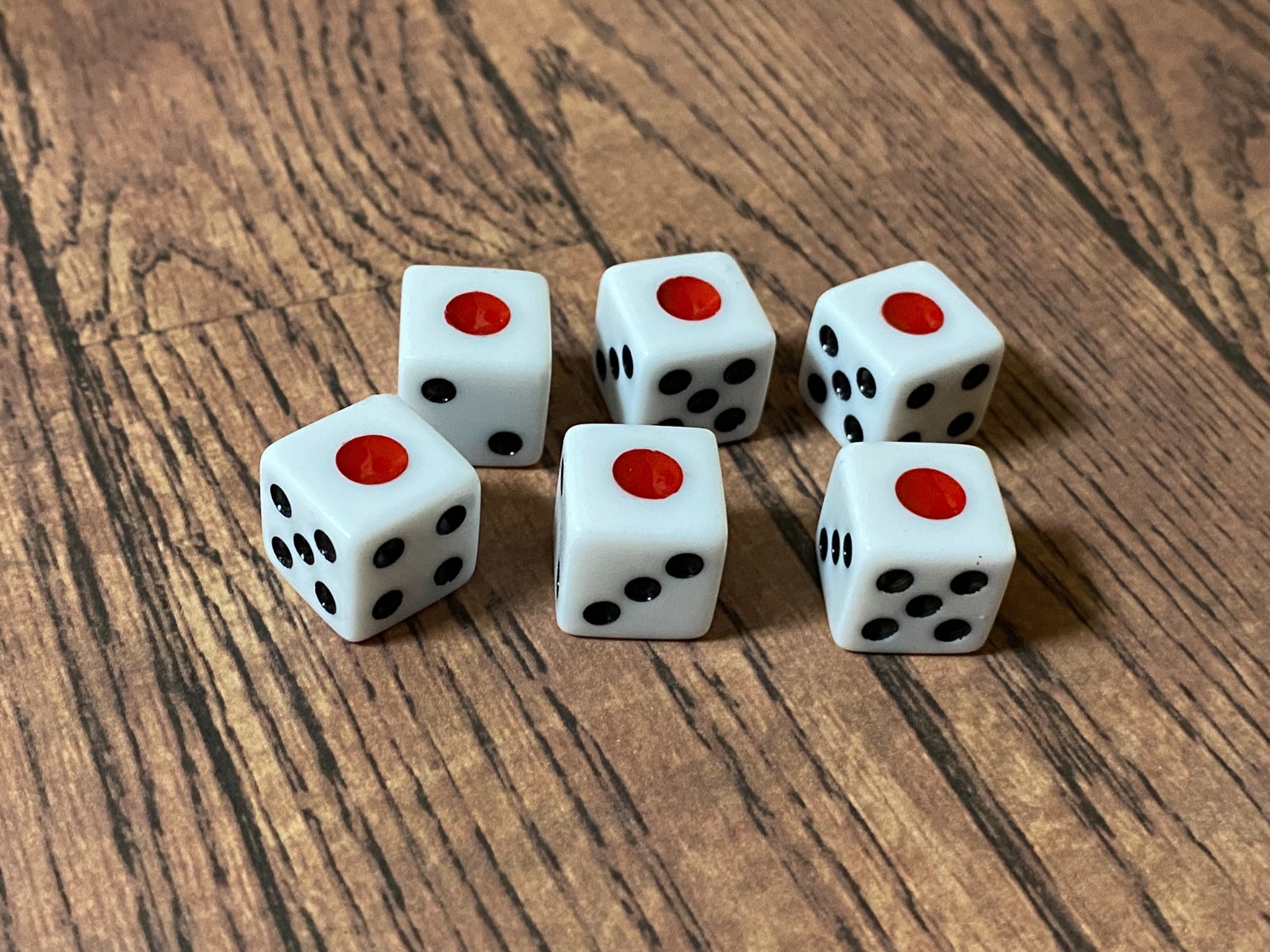 【6pcs】Tungsten Loaded Dice 12mm Weighted Trick Die – Tested ~30% Six Novelty