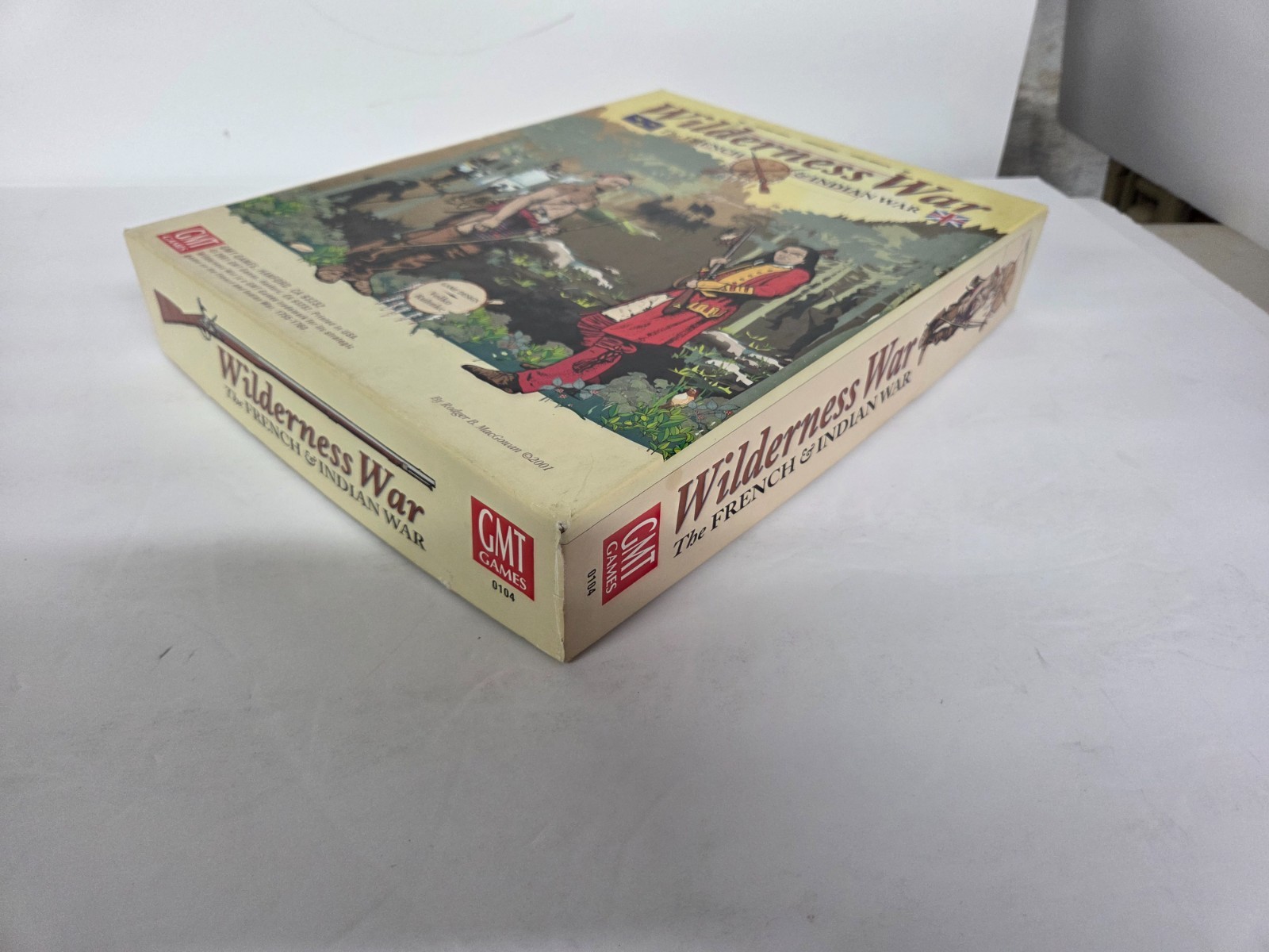 GMT Games Wilderness War The French and Indian War(1st) Box VG+/NM