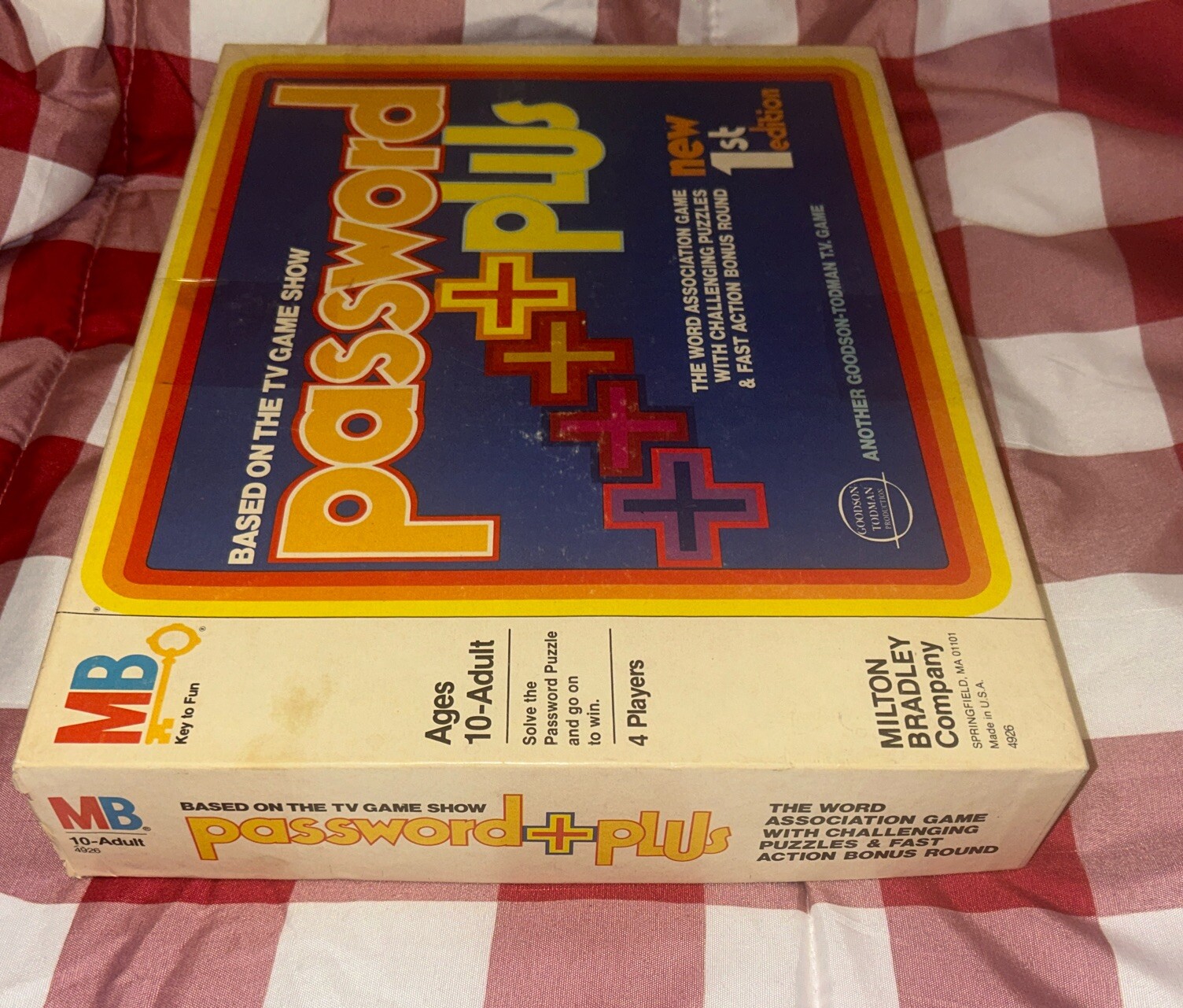 RARE Vintage 1978 Password Plus NEW 1st EDITION 100% COMPLETE UNPUNCHED