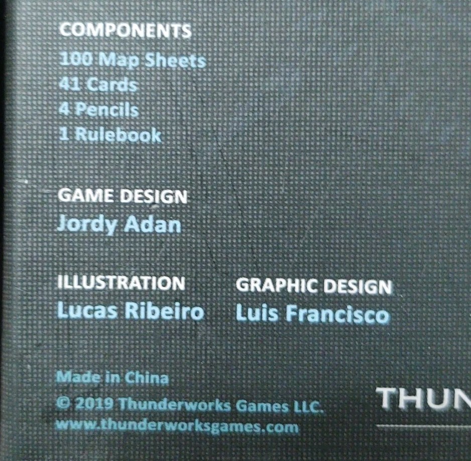 NIB Cartographers Roll Player Tale (TW Games) By Jordy Adan COMPLETE Unopened
