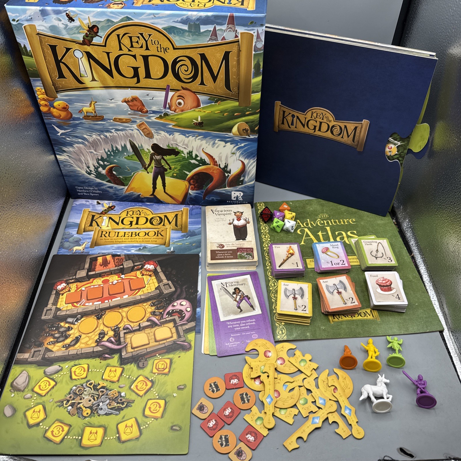 Key to the Kingdom – Restoration Games 2022 – Complete