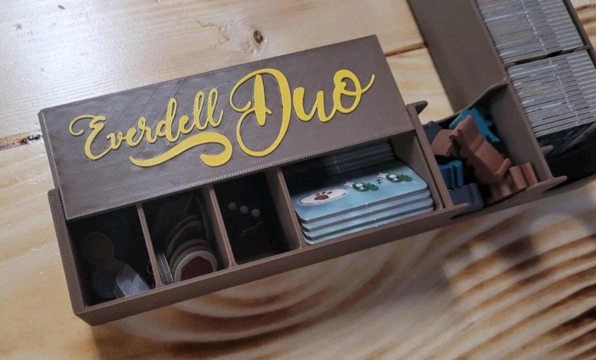 Everdell Duo Storage Solution – Custom Model – Any colors