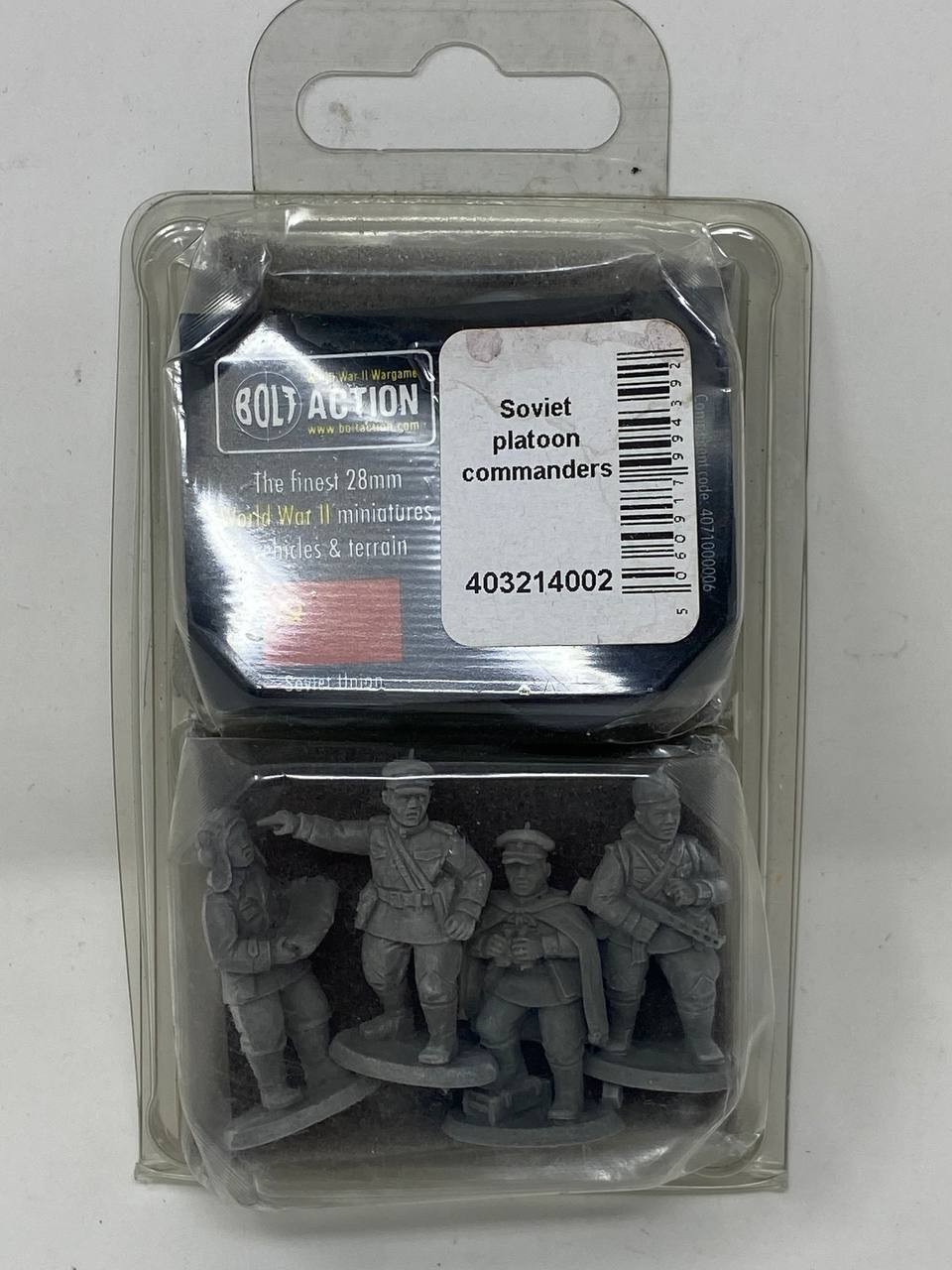 Bolt Action: Soviet Platoon Commanders – Open Box