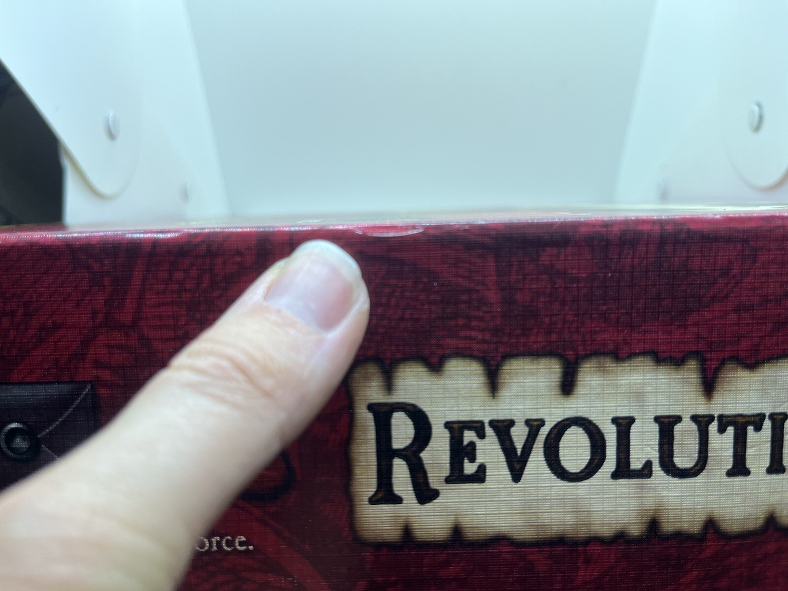 Revolution Board Game Steve Jackson 1st Edition 2nd Printing 100% Complete EUC