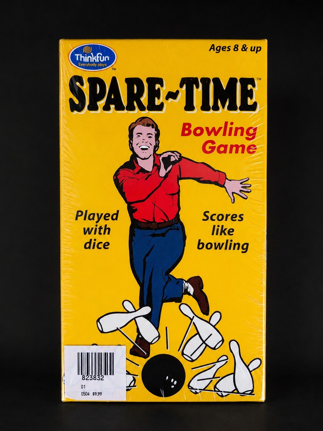 ThinkFun Spare-Time Bowling Dice Game 2003 Brand New Factory Sealed Retro
