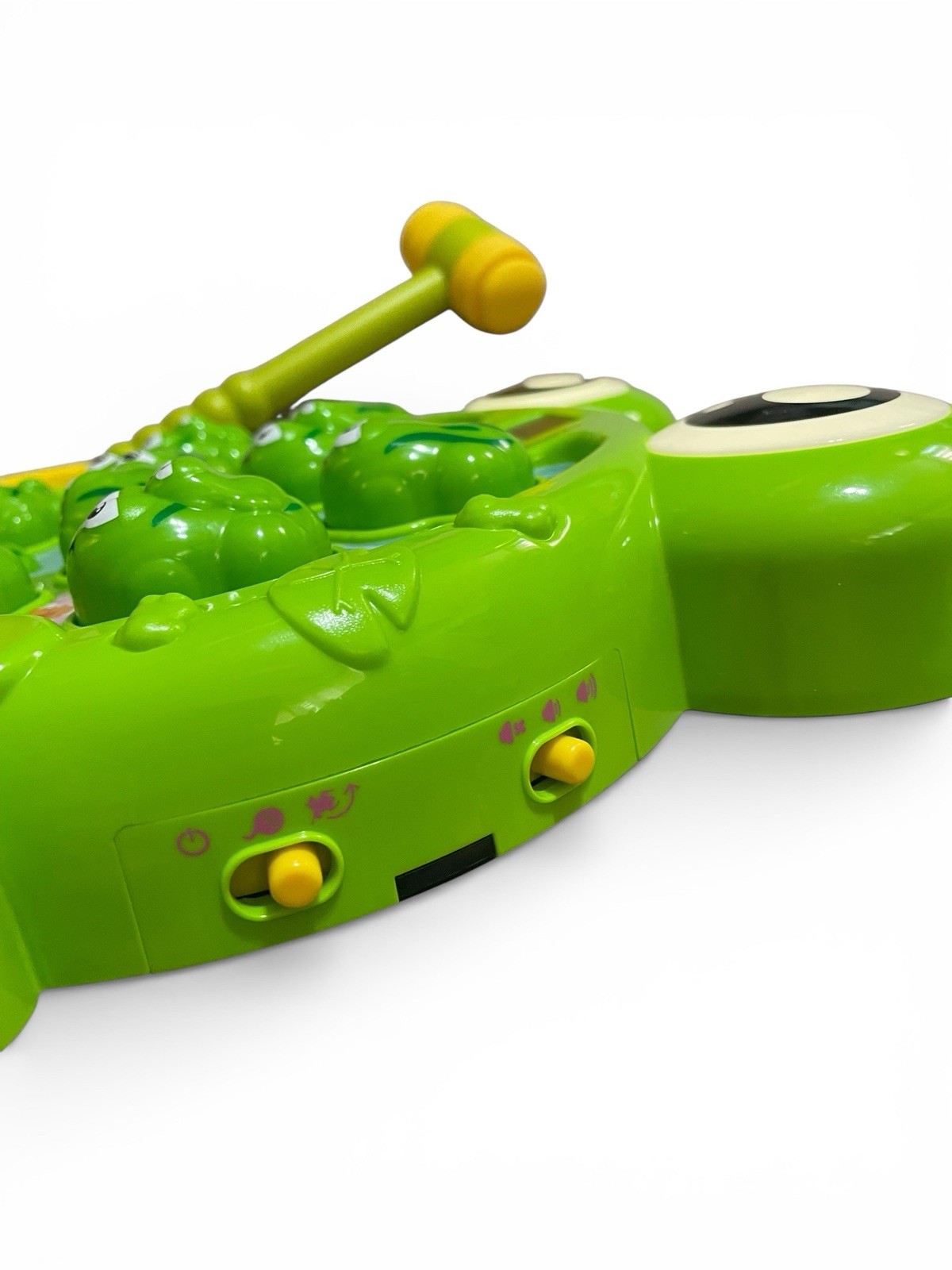 Whack A Frog Interactive Game: Developmental Toy with 2 Hammers for Ages 2-10