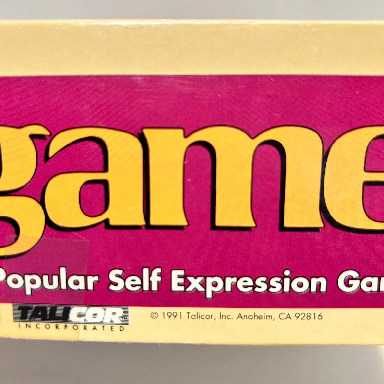 Vintage 1991 The Ungame Christian Version Self Expression Game By Talicor Comple