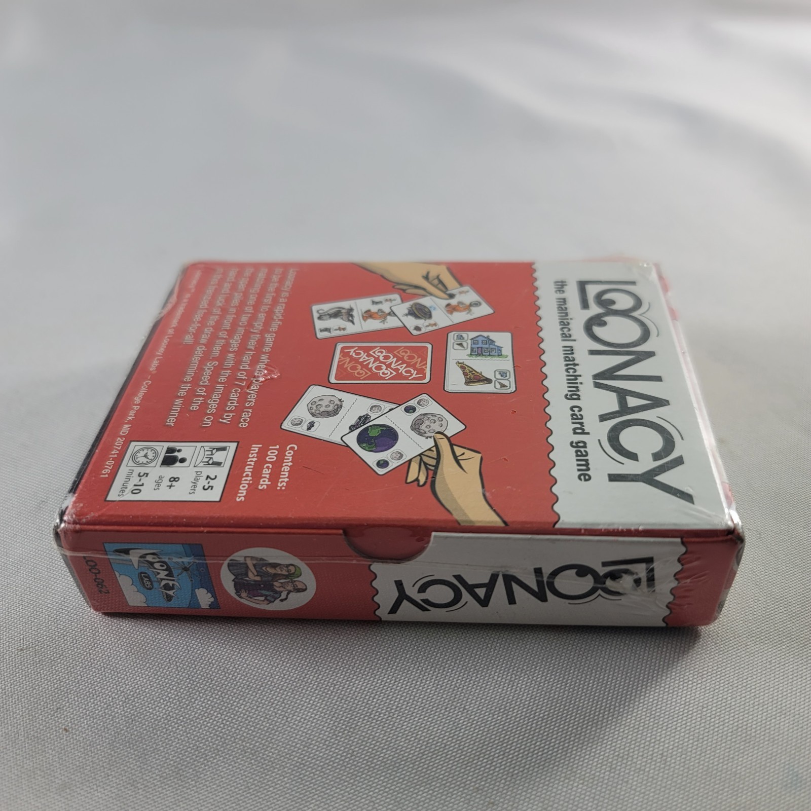 Loonacy Classic Family Matching Card Game Looney Labs (Makers of Fluxx) Lunacy
