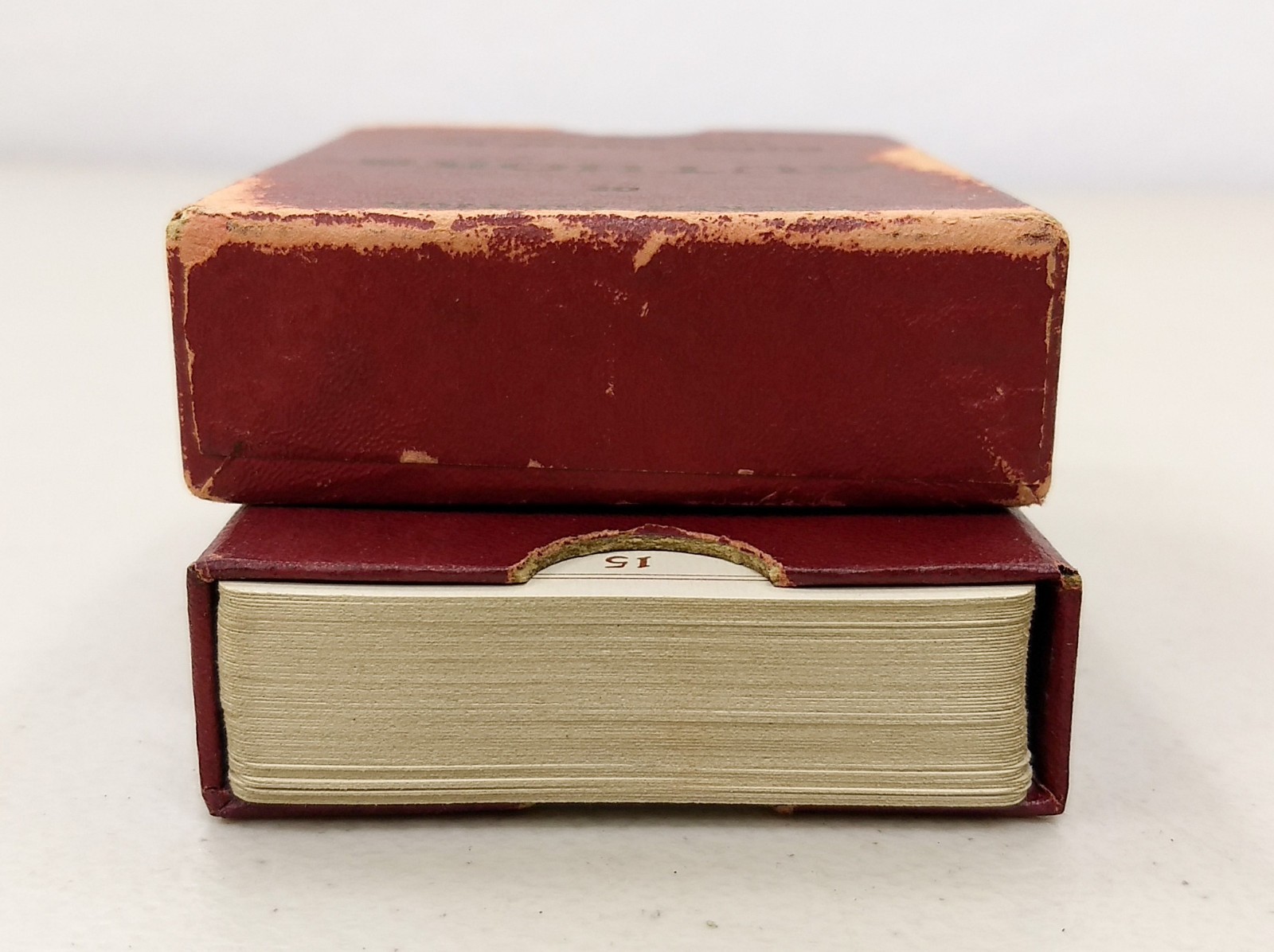 POCKET EDITION OF AUTHORS #4001 60 Card Set Milton Bradley 1940s Game of Authors