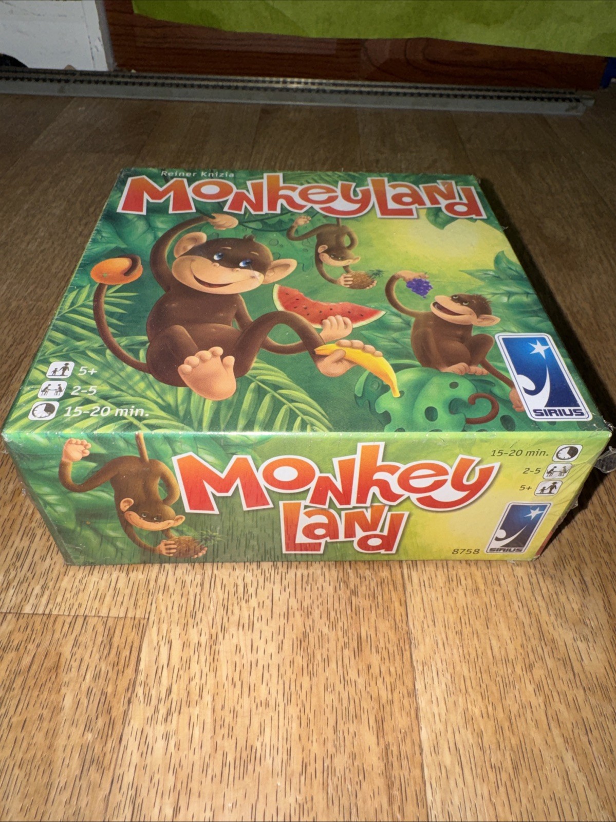 Funky Monkey, designed by Reiner Knizia Sirius Board Game New