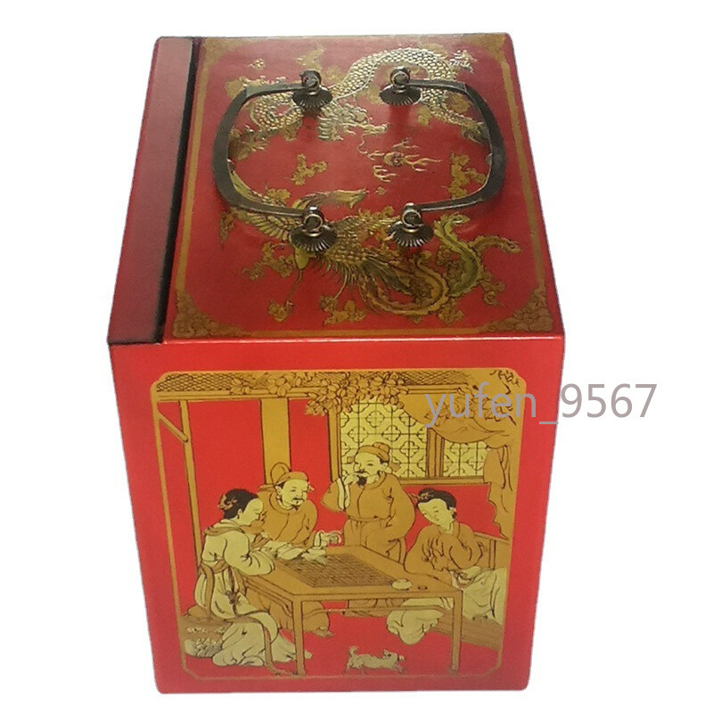 Chinese Mah-Jong 144 Tiles Game Set With Wooden Box Entertainment Prop Gift new